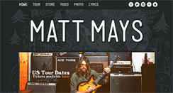 Desktop Screenshot of mattmays.com